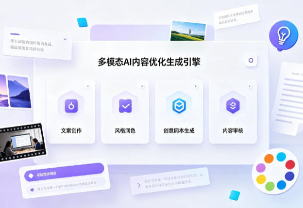 新宾满族自治县AI智能内容优化创新 多模态生成技术丰富数字内容创作生态