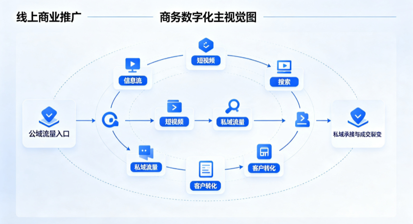 新宾满族自治县线上商业推广怎么做？全域流量闭环搭建与低成本转化实战指南